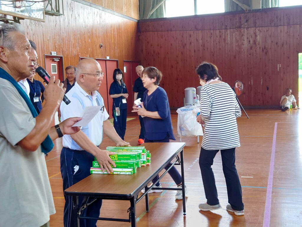 北日野地区自治振興会 囲碁ボール大会