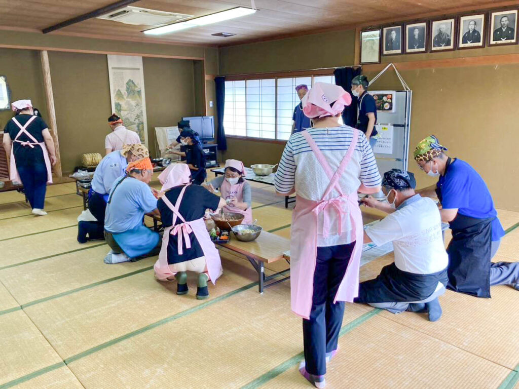 北日野地区自治振興会 男性クッキング教室