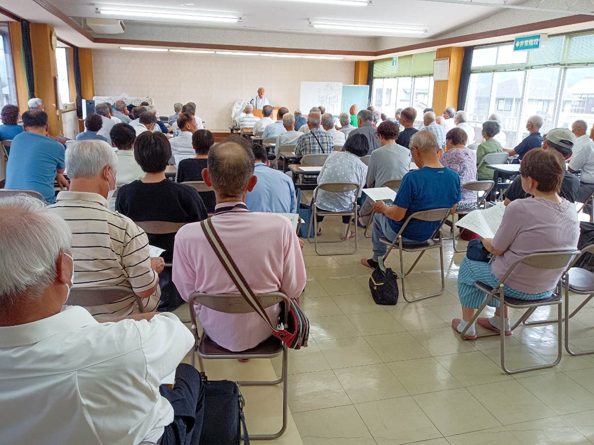 北日野地区自治振興会 歴史講演会