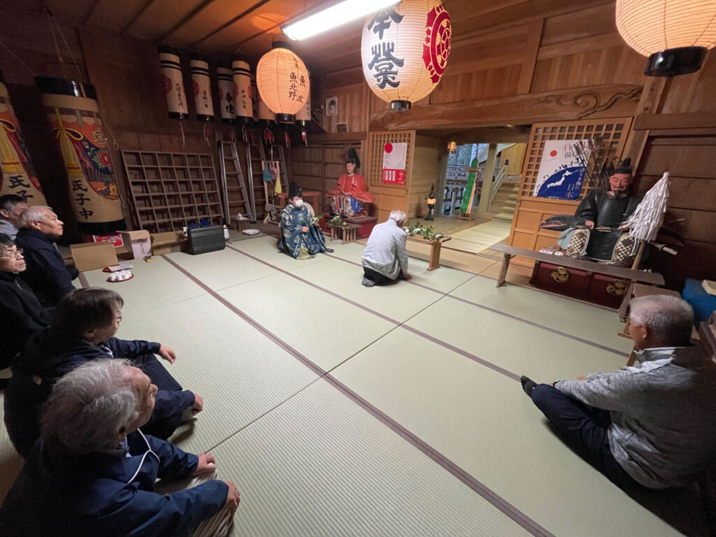 日野地区自治振興会 新嘗祭