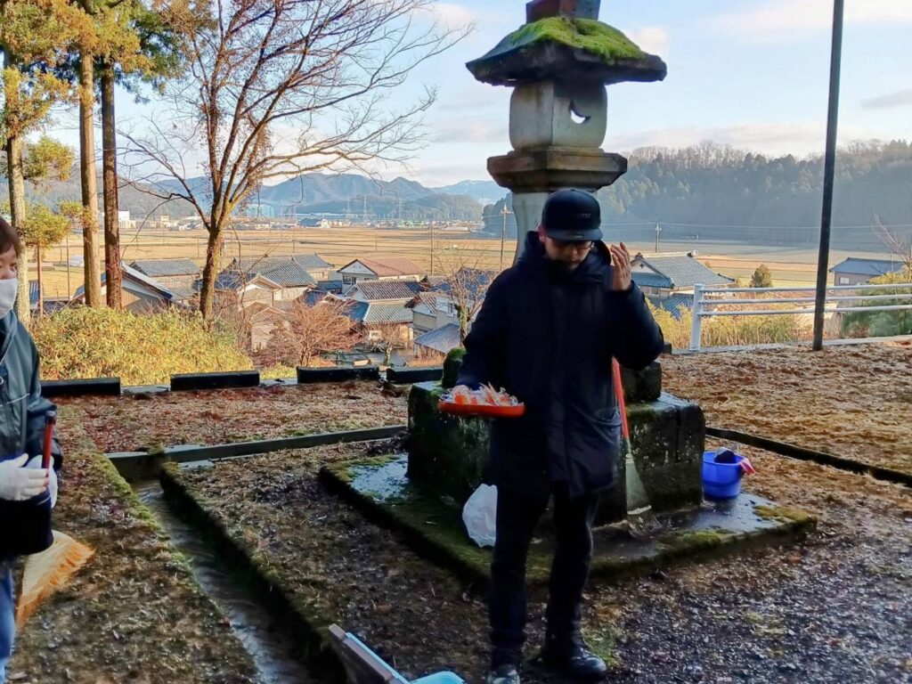 日野地区自治振興会 小野谷町新年祭