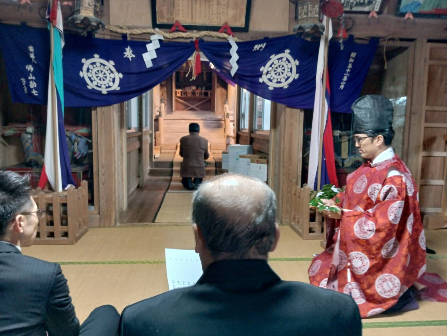 日野地区自治振興会 小野谷町新年祭