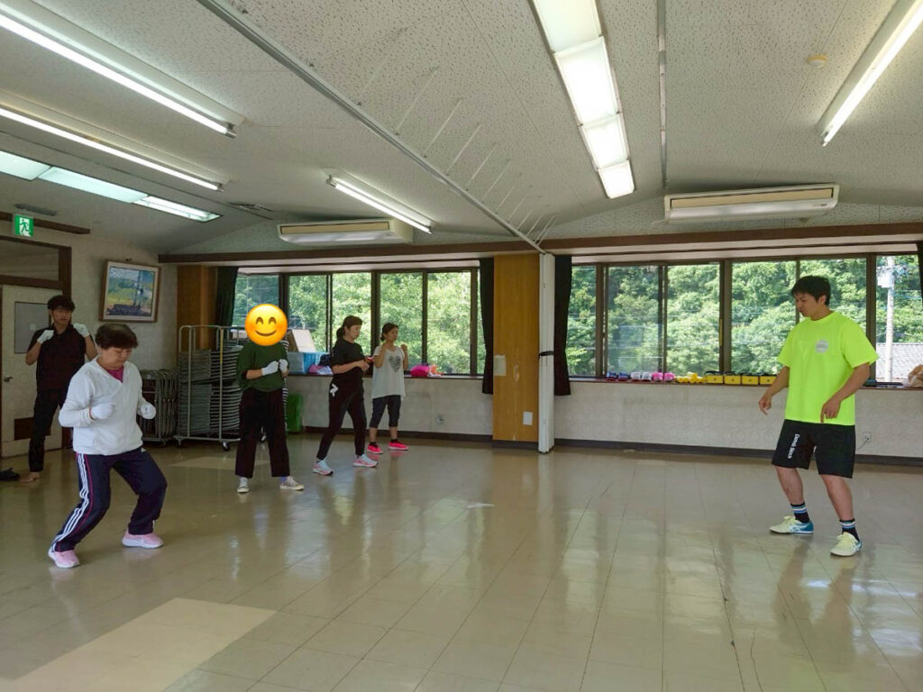 北日野地区自治振興会 enjoy fight体験教室
