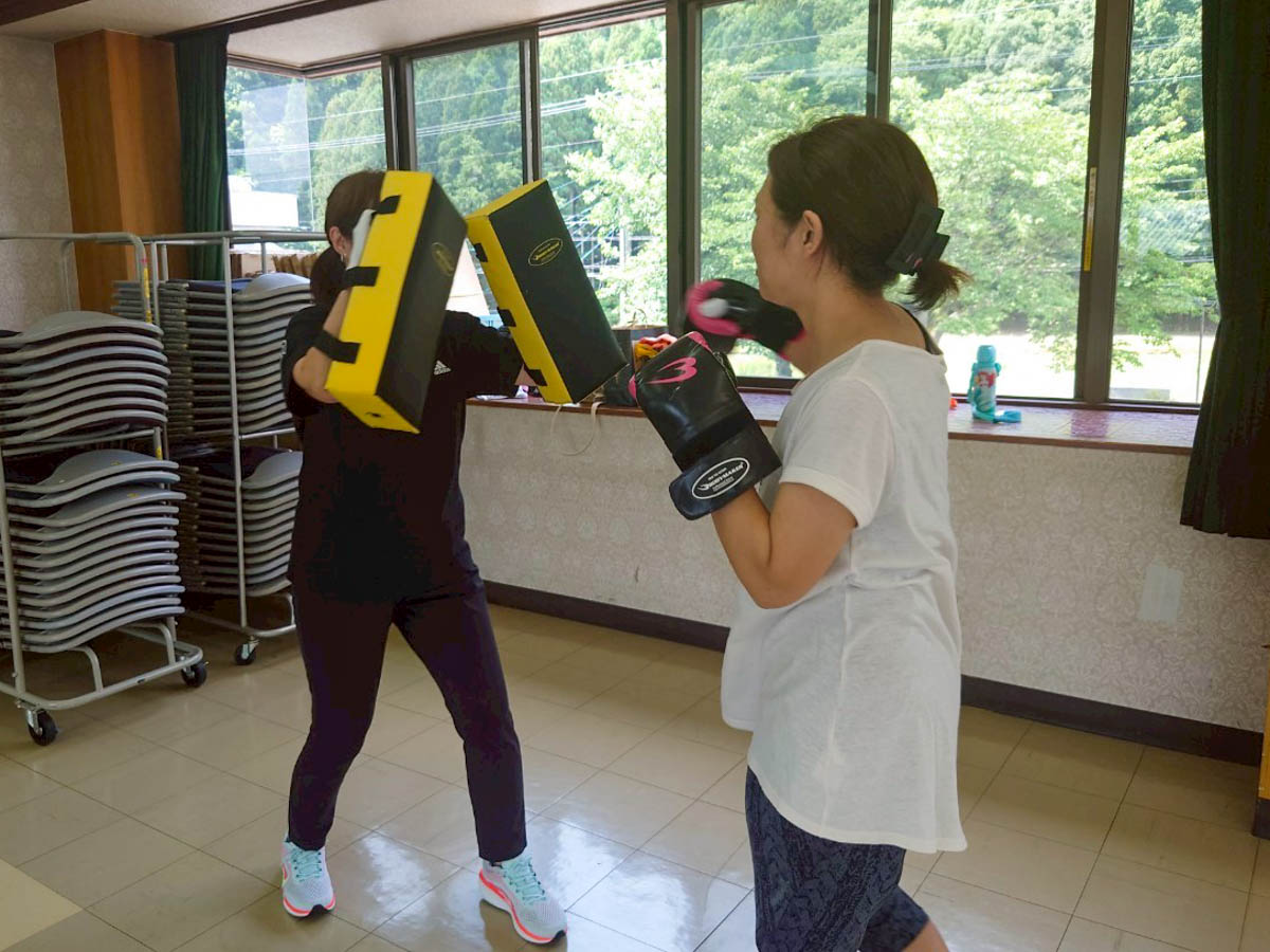 北日野地区自治振興会 enjoy fight体験教室