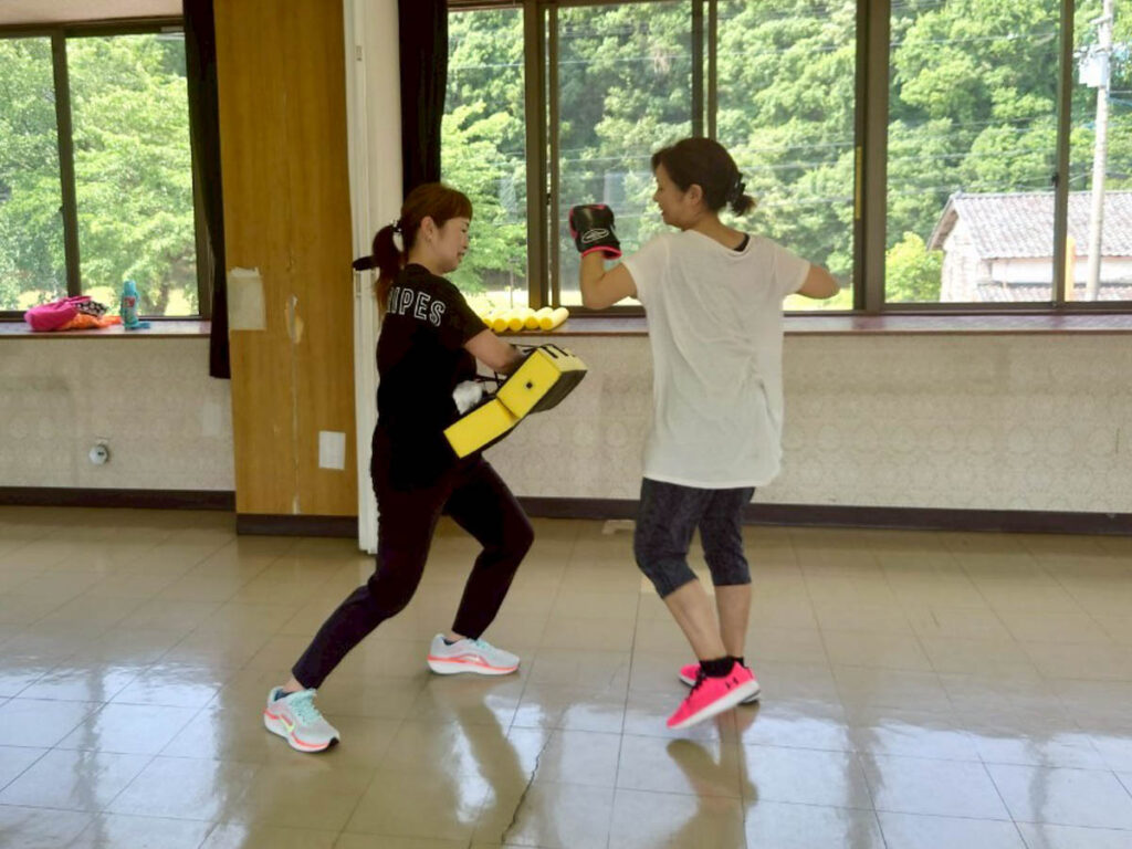 北日野地区自治振興会 enjoy fight体験教室