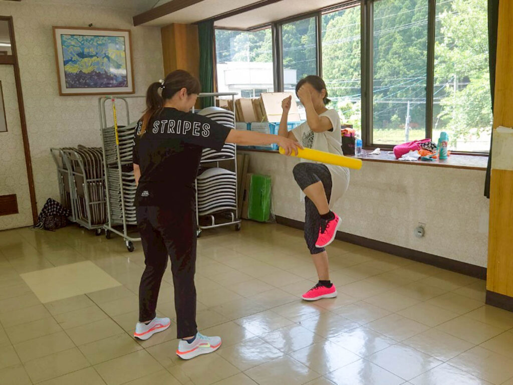 北日野地区自治振興会 enjoy fight体験教室