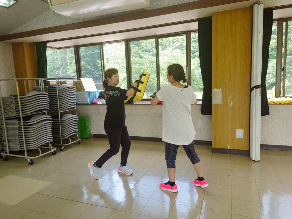 北日野地区自治振興会 enjoy fight体験教室