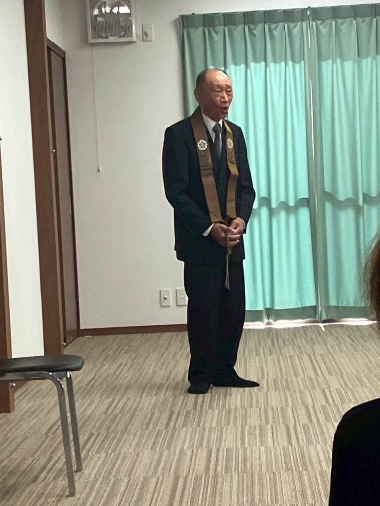 北日野地区自治振興会 戦没者慰霊法要