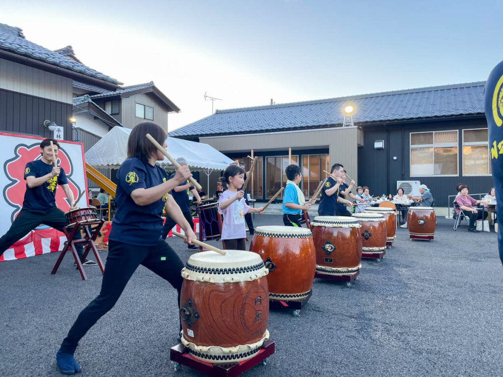 北日野地区自治振興会 平林町愛宕神社祭り