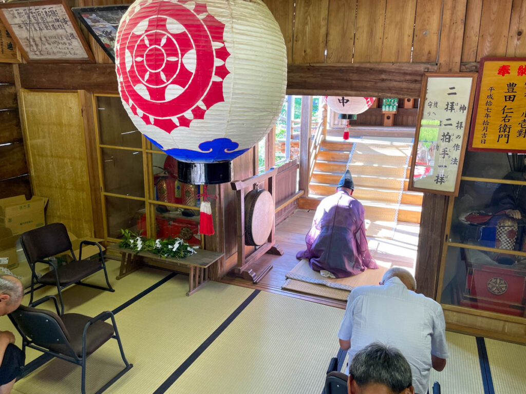 北日野地区自治振興会 平林町愛宕神社祭り