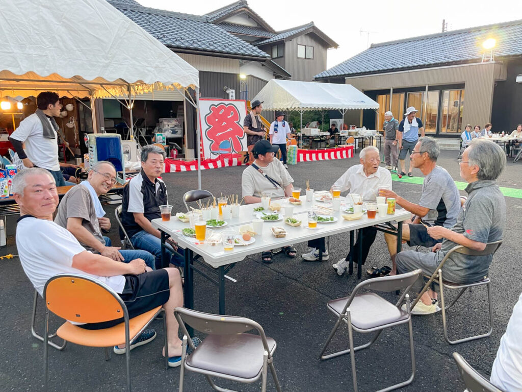 北日野地区自治振興会 平林町愛宕神社祭り