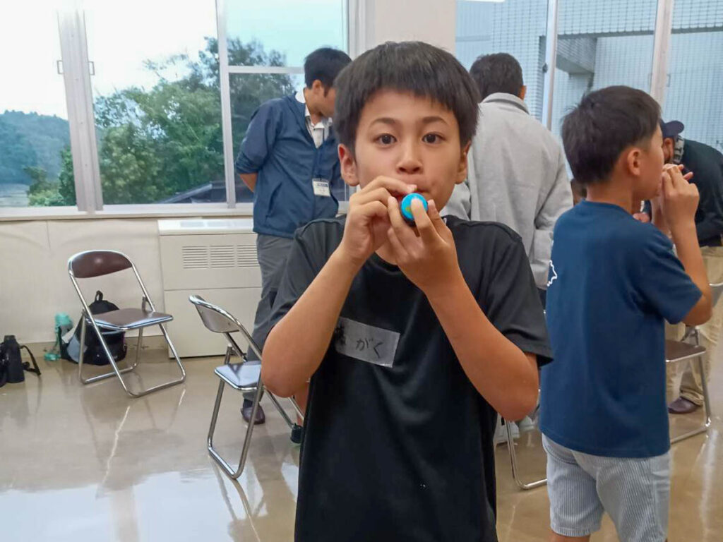 北日野地区自治振興会 北日野地区防災合宿