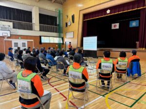 北日野地区自治振興会 防災訓練