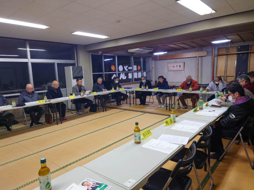 北日野地区自治振興会 令和8年度第1回区長会と令和8年度総会