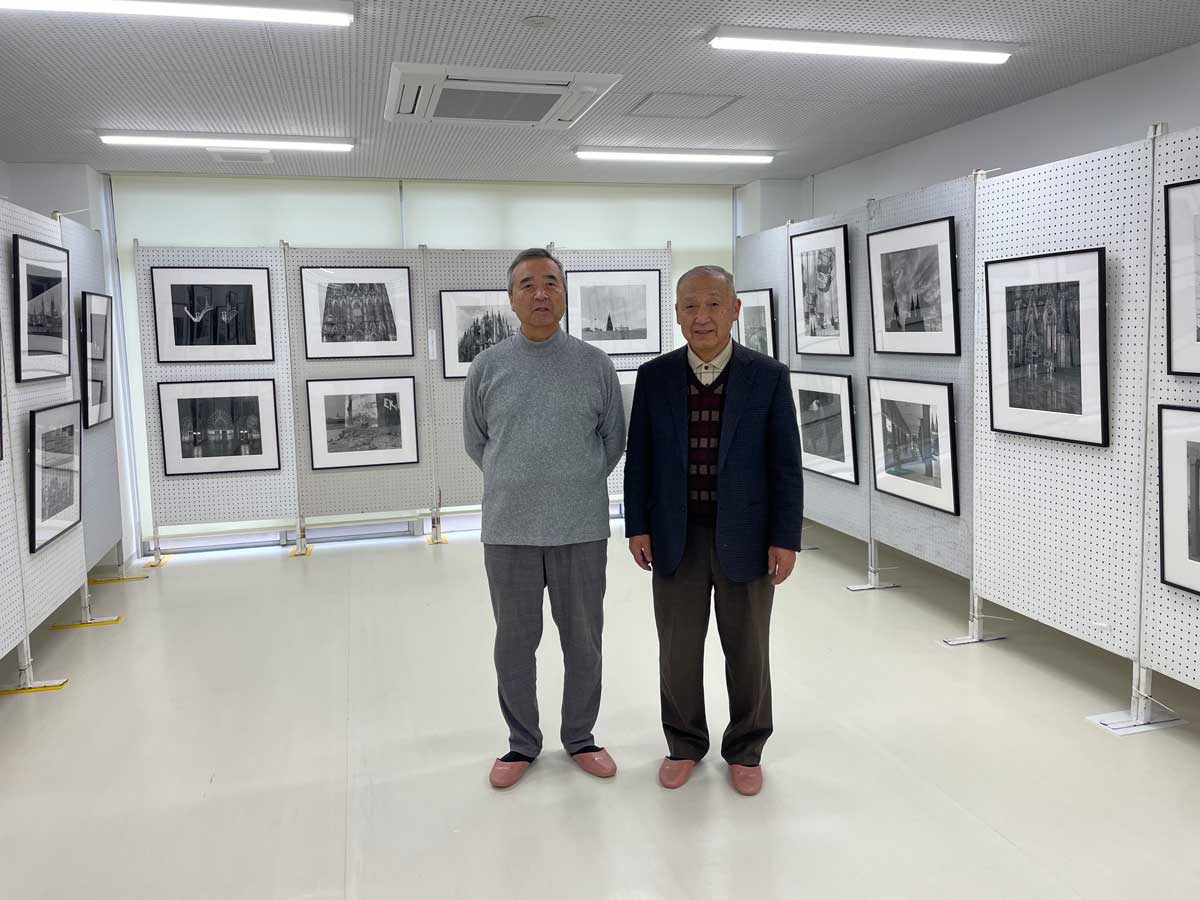 北日野地区自治振興会 野村享賢「ケルン大聖堂三十六景」展示