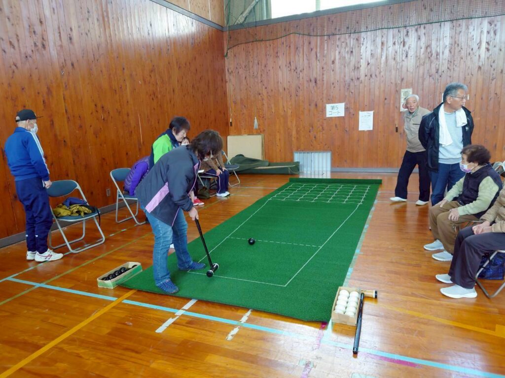 北日野地区自治振興会 囲碁ボール大会