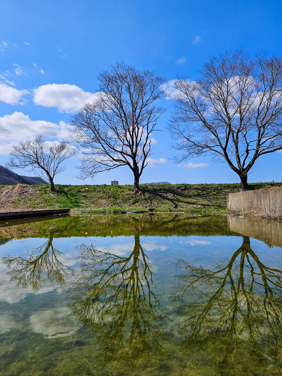 北日野地区自治振興会 雪どけクリーン作戦