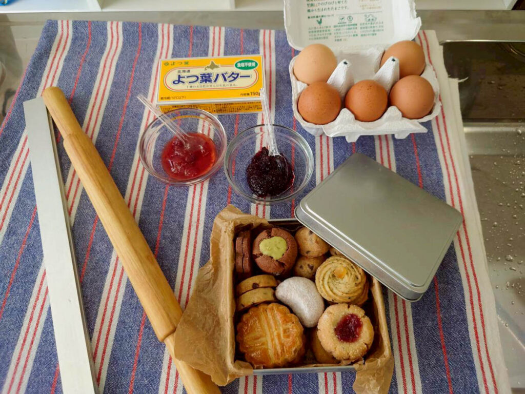 北日野地区自治振興会 きたひの青年お菓子作り教室