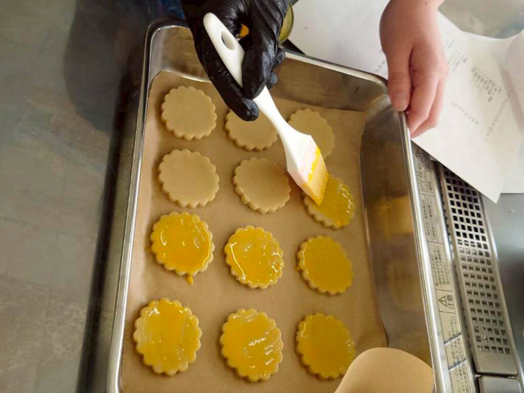 北日野地区自治振興会 きたひの青年お菓子作り教室