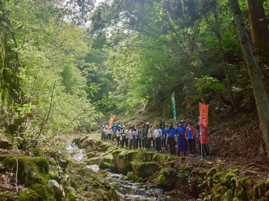 北日野地区自治振興会 春季健康ウォーク大会