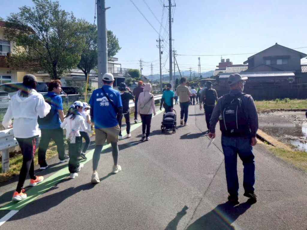 北日野地区自治振興会 春季健康ウォーク大会