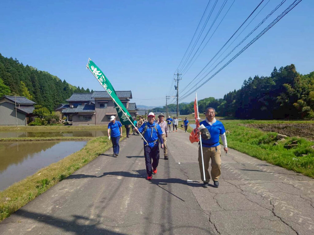北日野地区自治振興会 春季健康ウォーク大会