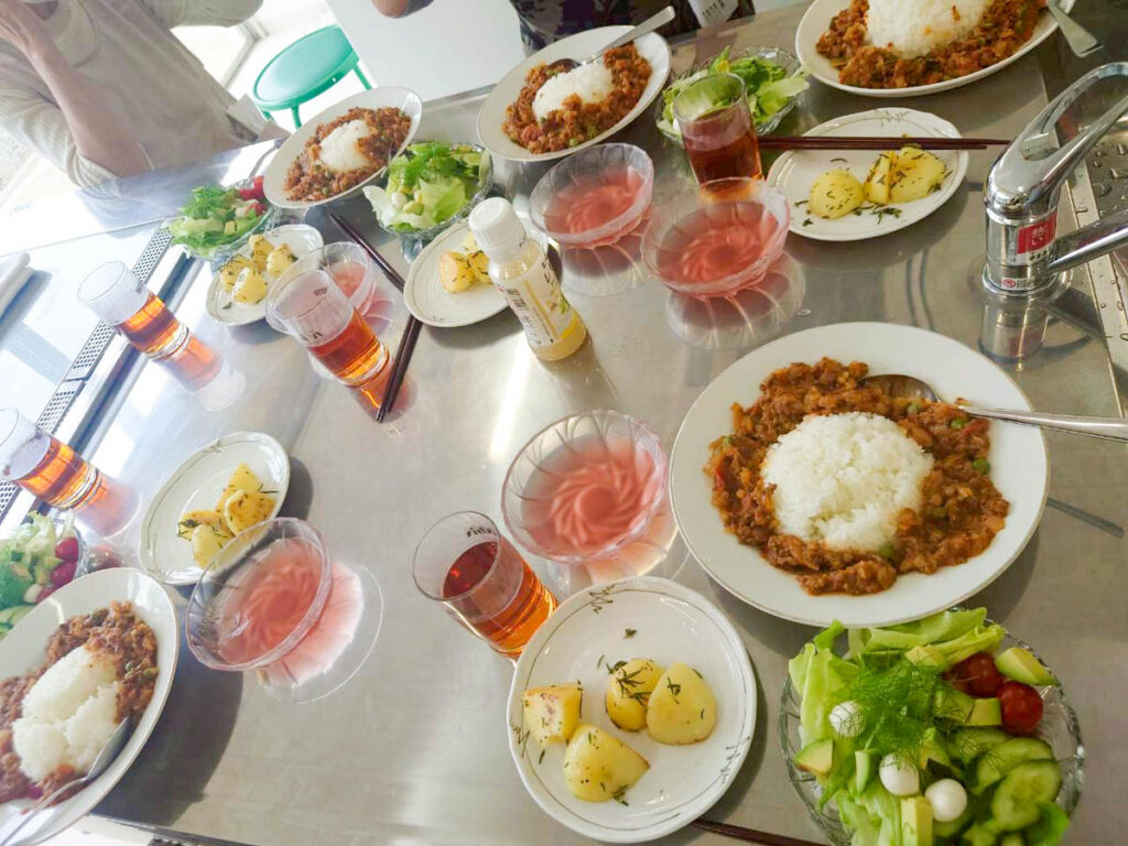 北日野地区自治振興会 薬膳キーマカレー講座
