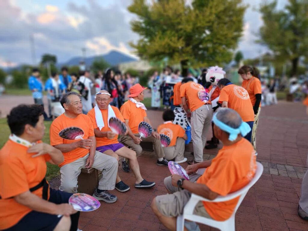 北日野自治振興会 越前市サマーフェスティバルのふるさと踊り