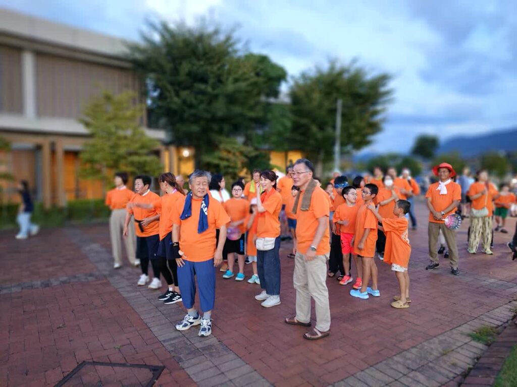 北日野自治振興会 越前市サマーフェスティバルのふるさと踊り