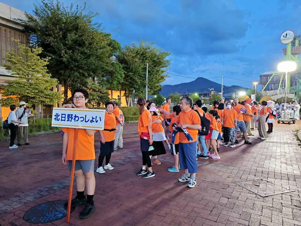 北日野自治振興会 越前市サマーフェスティバルのふるさと踊り