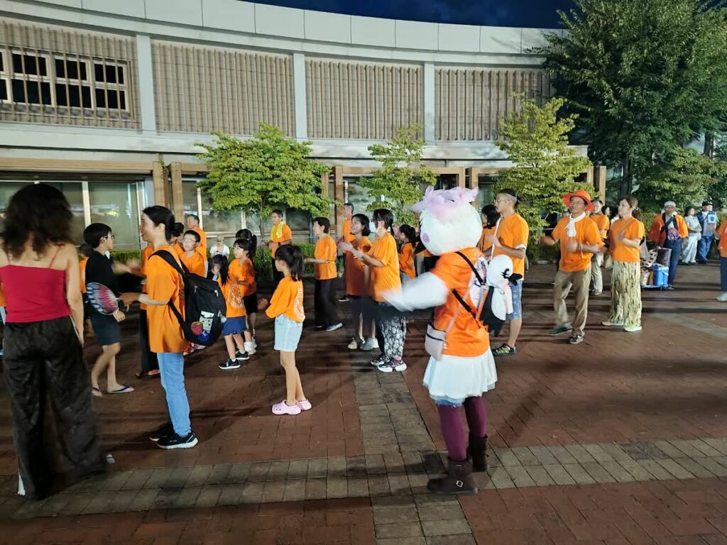北日野自治振興会 越前市サマーフェスティバルのふるさと踊り