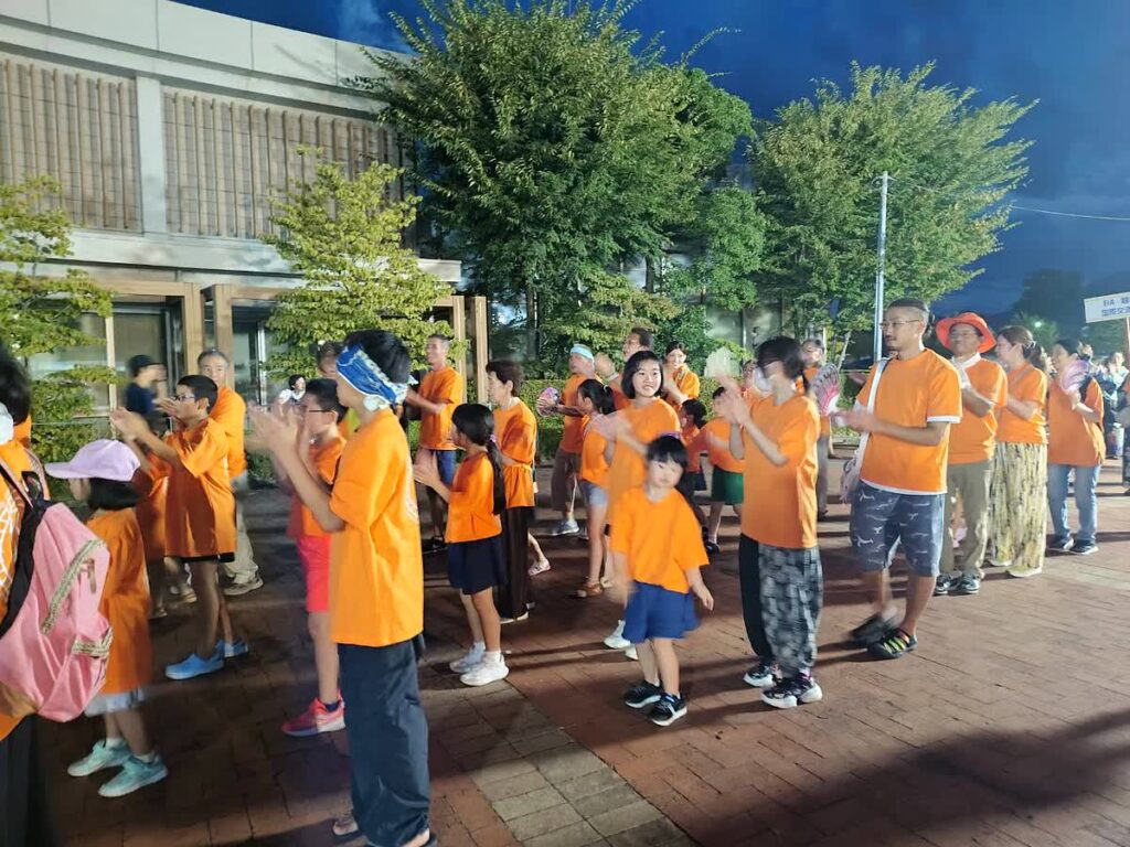 北日野自治振興会 越前市サマーフェスティバルのふるさと踊り