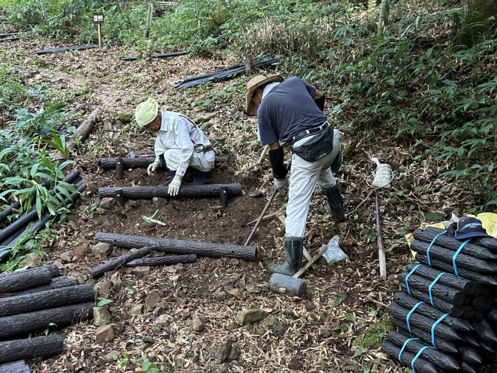 北日野地区自治振興会 岩内山登山道整備事業